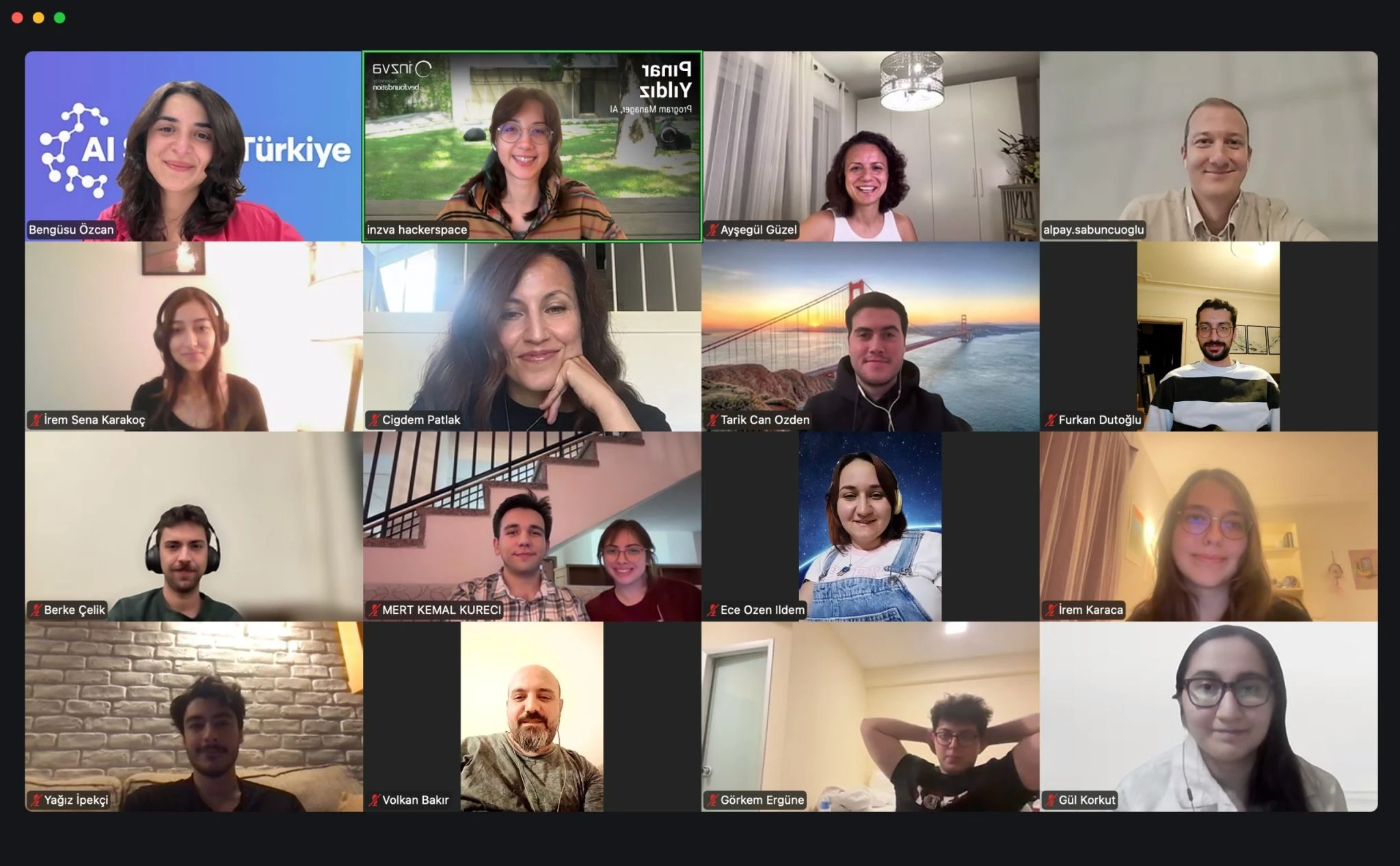 Participants in the second online AI Safety Talks event.